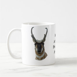 A19 Pronghorn Antelope Head Kaffemugg