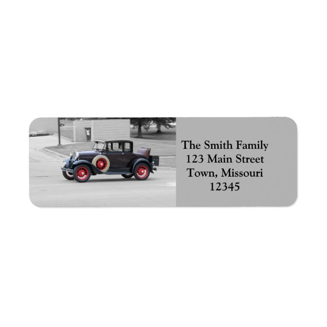 A1 RETURADRESS ETIKETT (Framsidan)