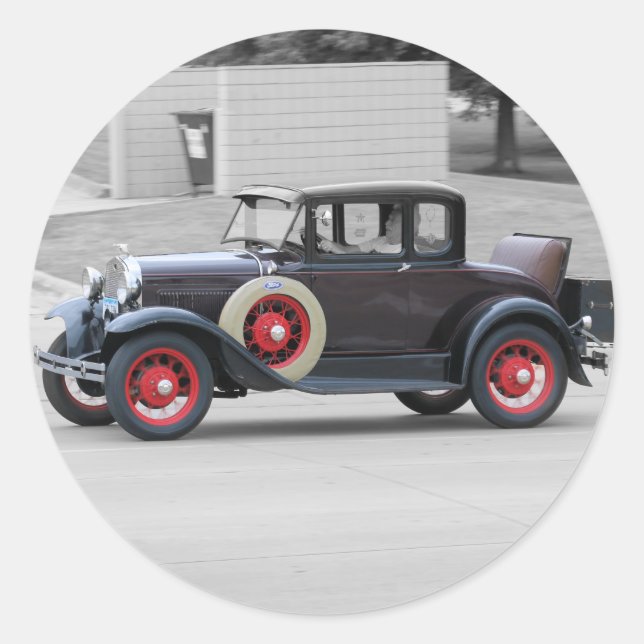 A1 RUNT KLISTERMÄRKE (Framsida)