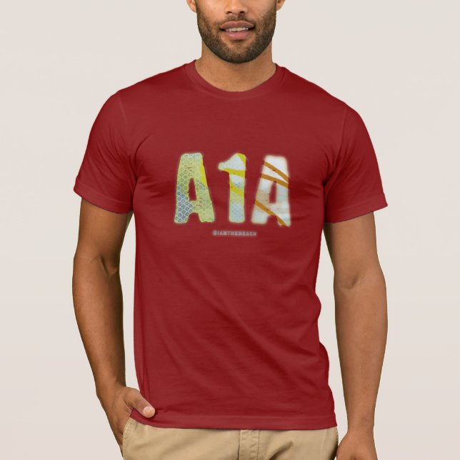 A1A Darkside T-shirt (Framsida)