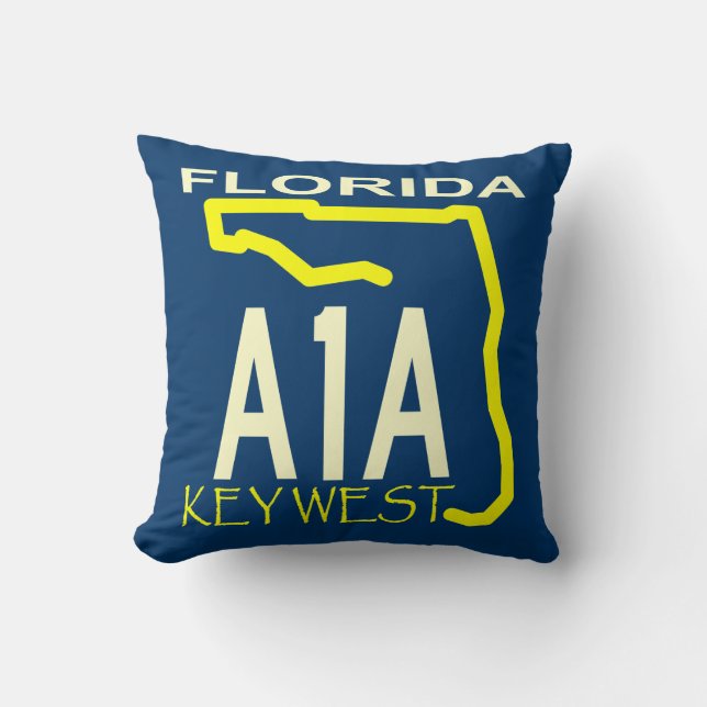 A1A Key West kudder Kudde (Framsida)