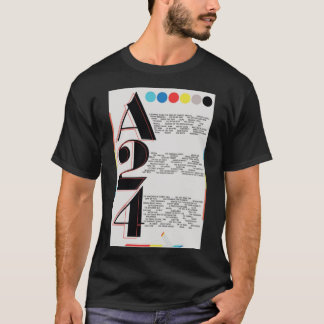 A24 Film Poster Poster T Shirt