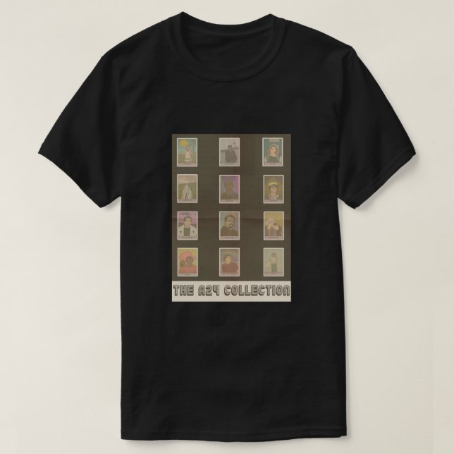 A24 Film Tarot Design Collection T Shirt (Design framsida)