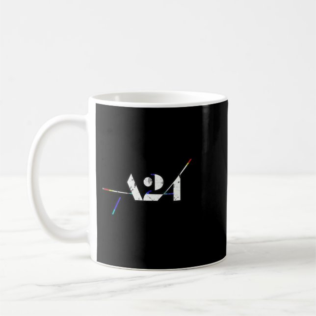 A24 Logotyp Essential Classic T-Shirt Kaffemugg (Vänster)