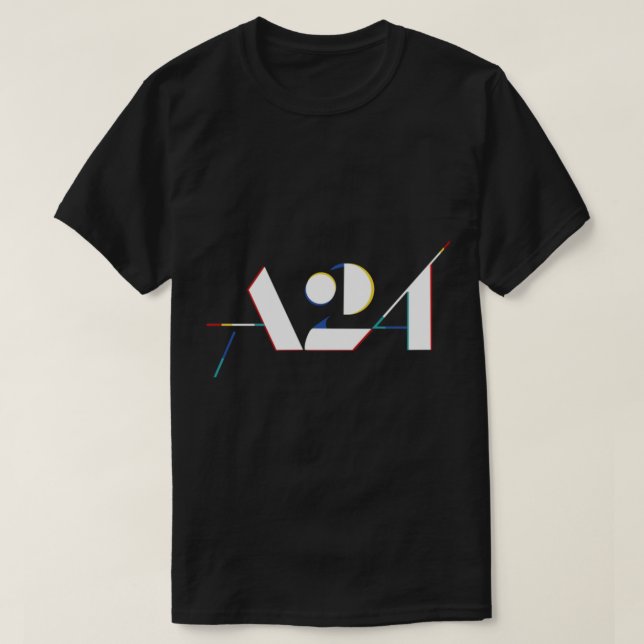 A24-Logotypens 3D aktiv T Shirt (Design framsida)