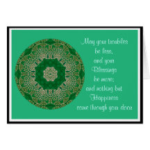 A35 Celtic fnurra Kaleidoscopic Card.9