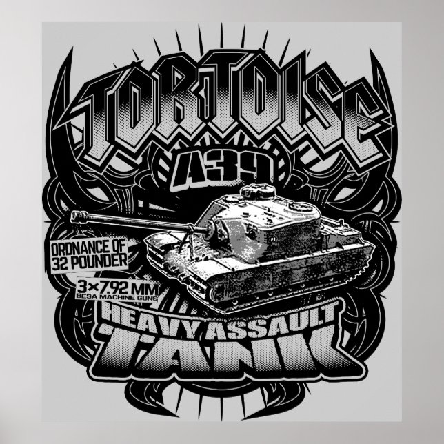 A39 Poster Poster av tortoise (Framsidan)