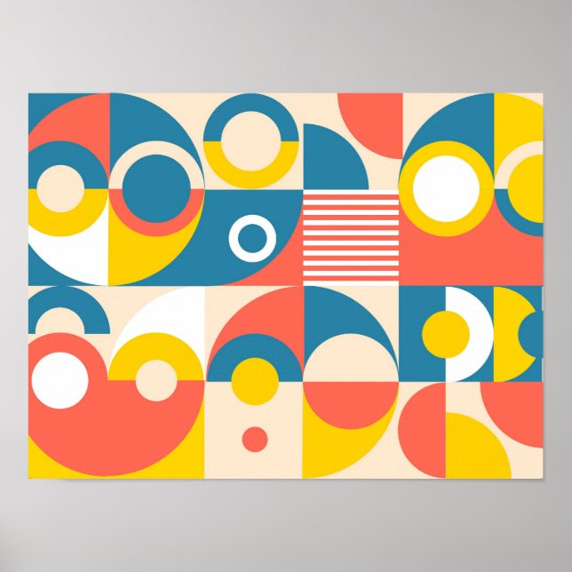 A3 Bauhaus Art Poster 4 (Framsidan)