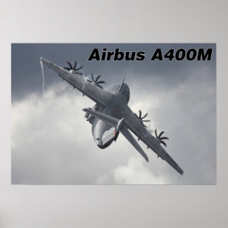 A400M i aktivt läge Poster