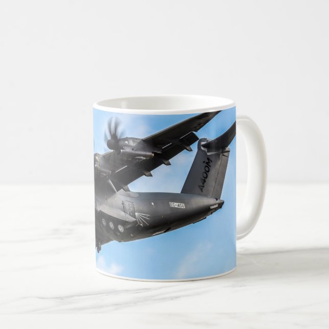 A400M-luftfartyg Kaffemugg (Framsida höger)
