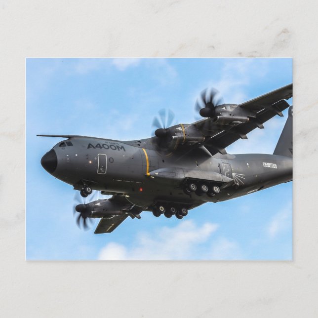 A400M-luftfartyg Vykort (Framsida)