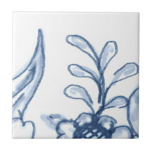 A4 - Den Delft basketväggmålningen belägger med Kakelplatta