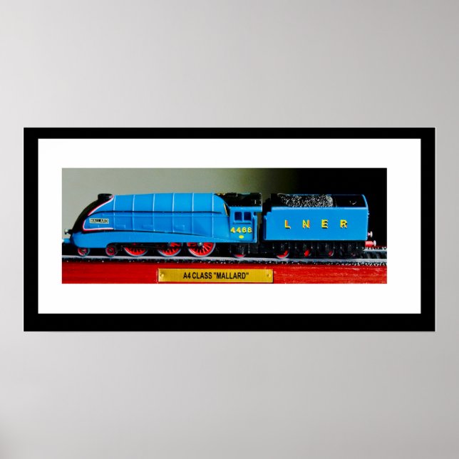 a4 mallard LNER Poster (Framsidan)