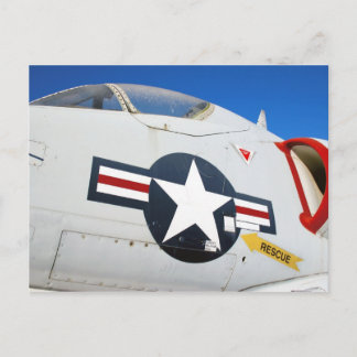 A4 Skyhawk Closeup Vykort