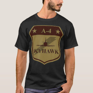 A4 Skyhawk Patch (subducerad) T Shirt