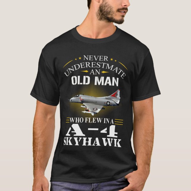 a4 skyhawk vietnam veterans t shirts (Framsida)