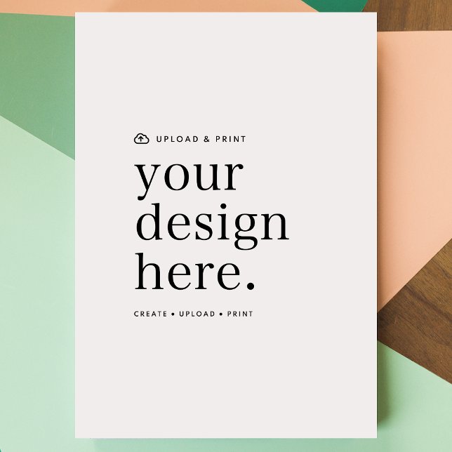 A5 Flöde din designöverföring Flygblad (Your own flyer creation, simply upload your photo or design artwork from Photoshop, Canva & more!)