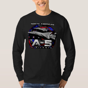 A5 Vigilante Carrier-based Supersonic Bomber Aircr T Shirt