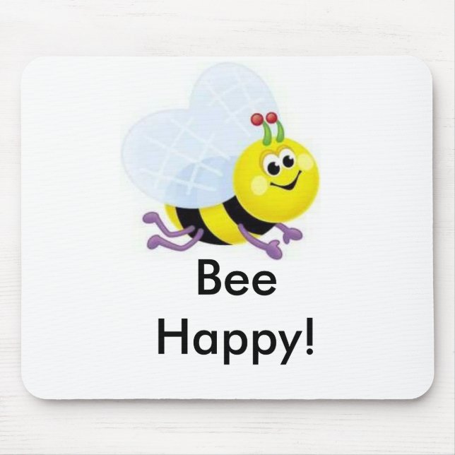 a67_cute_bee bilycklig! musmatta (Framsidan)