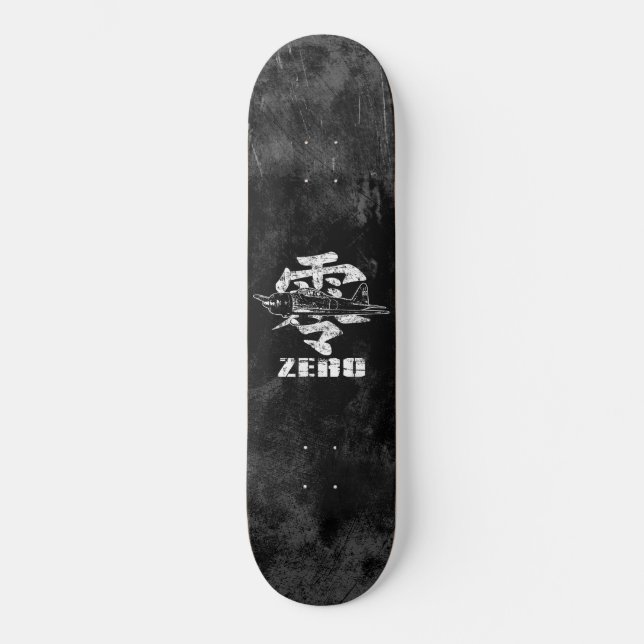 A6M noll Old School Skateboard Bräda 18 Cm (Framsida)