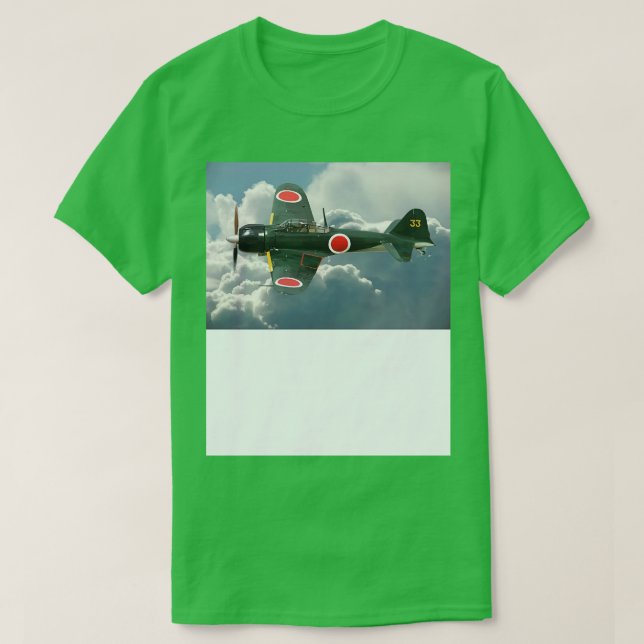 A6M Zero 1 T Shirt (Design framsida)