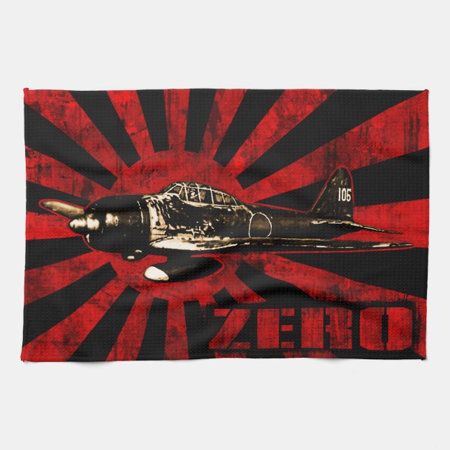 A6M Zero Kökshandduk (Horisontell)