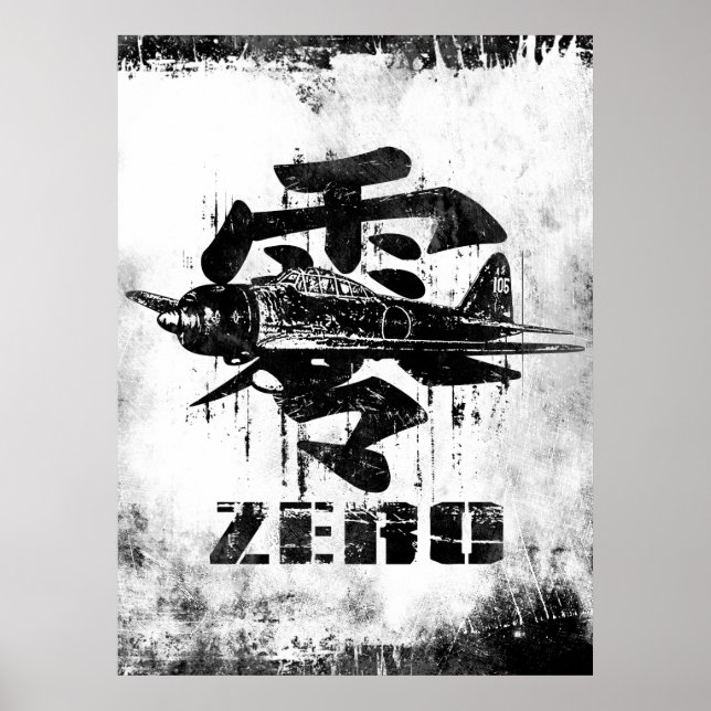 A6M Zero Poster (Framsidan)