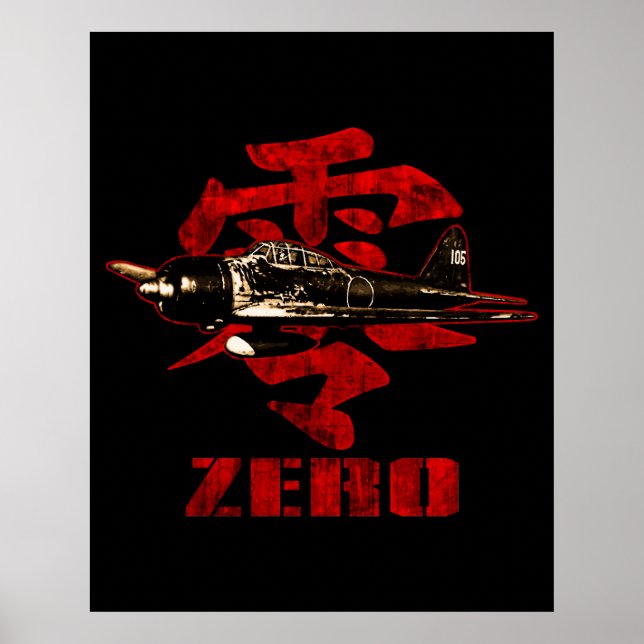 A6M Zero Poster (Framsidan)