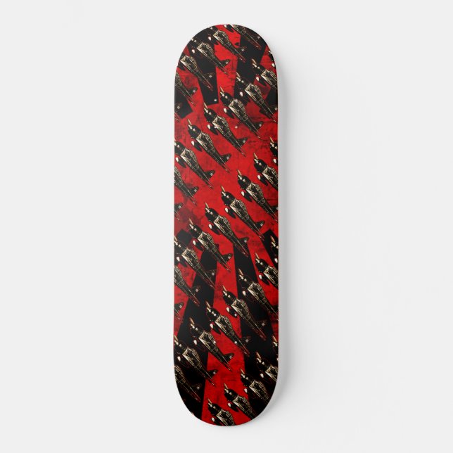 A6M Zero Skateboard Bräda 20,5 Cm (Framsida)
