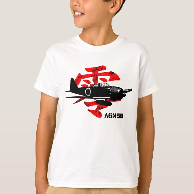 A6M Zero T Shirt (Framsida)