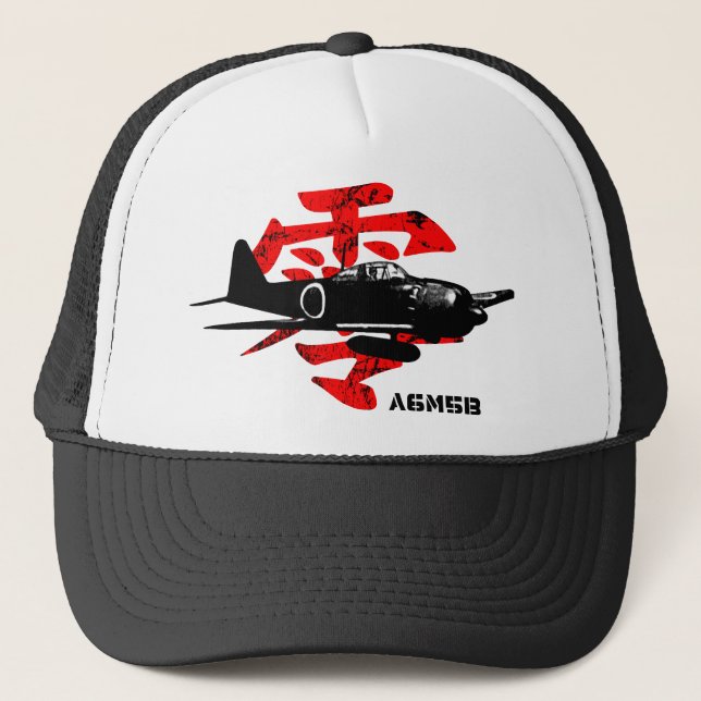 A6M Zero Truckerkeps (Framsida)
