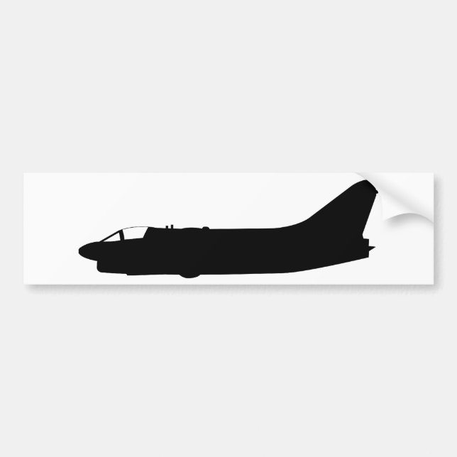 A7 Corsair Silhouette Bildekal (Framsidan)