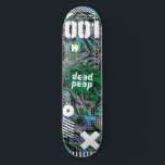 A--001 D MINI SKATEBOARD BRÄDA 18,5 CM<br><div class="desc">Diseño de colección,  altamente personalizable. Efectos de líquidos con turbulencias,  moderno,  urbano y cyberpunk. Puedes cambiar el fondo o agregar una imagen de fondo y esta se verá en salpicaduras,  incluso puedes usar el fondo como principal.</div>