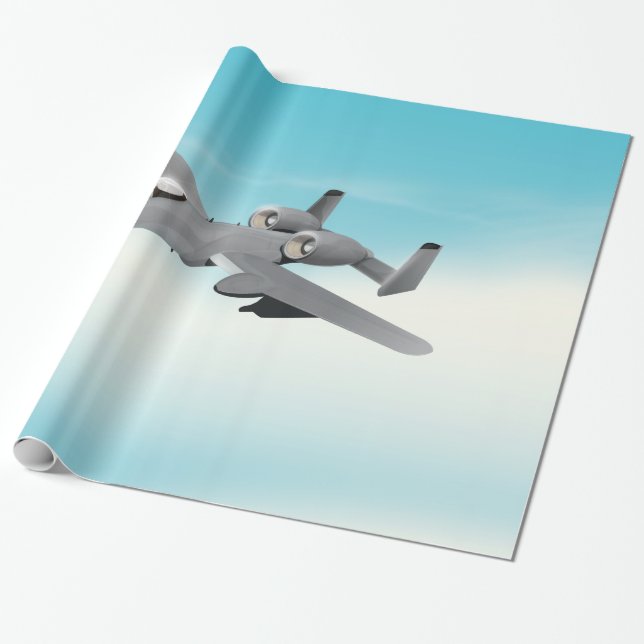 A-10 bombflygplan presentpapper (Utrullad)