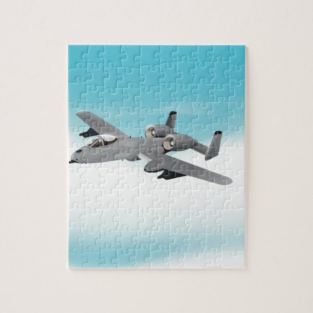 A-10 bombflygplan pussel (Vertikal)