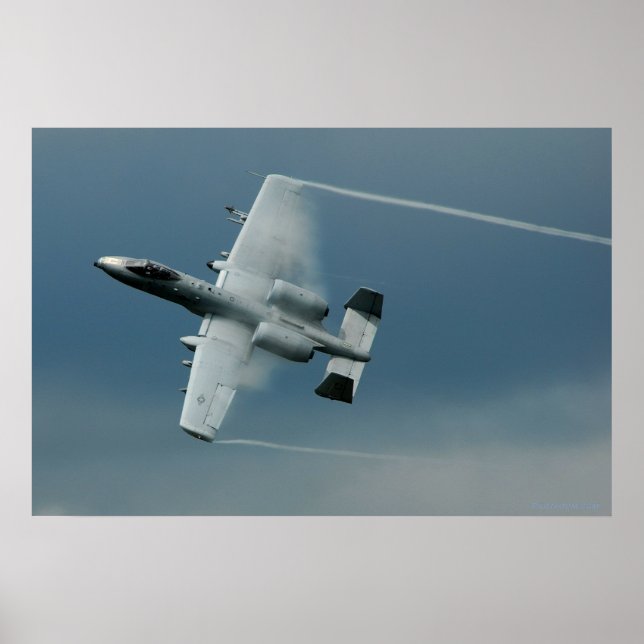 A-10 High Speed Maneuvers Poster (Framsidan)