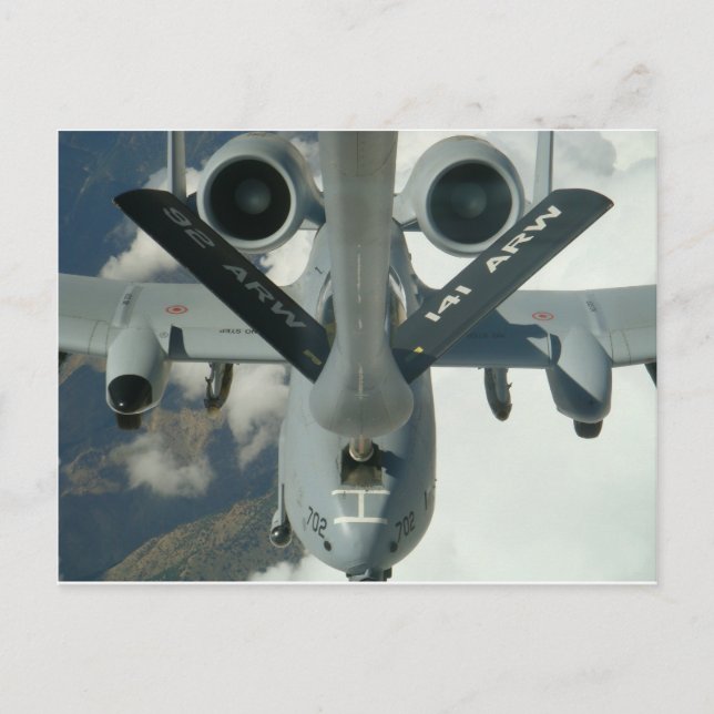 A-10 KC-135 VYKORT (Framsida)
