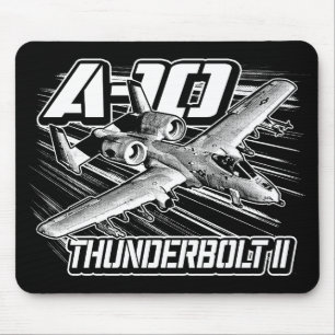 A-10 musen för Thunderbolt II vadderar Mousepad Musmatta