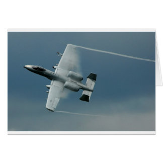 A-10 Thunderbolt Hälsningskort