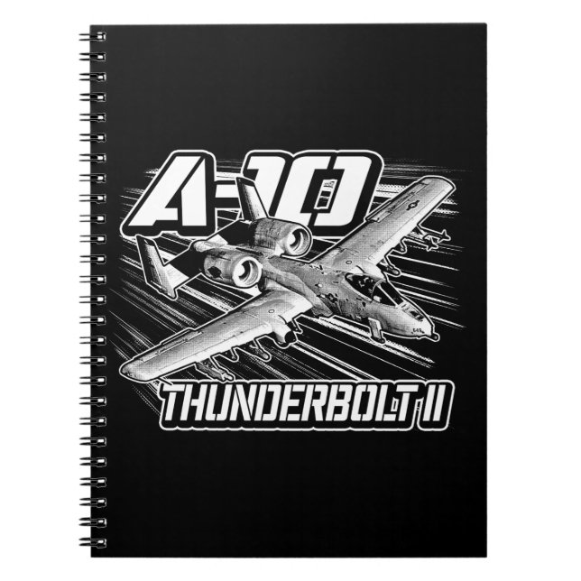 A-10 Thunderbolt II bärbar Spiral-dator Anteckningsbok (Framsidan)