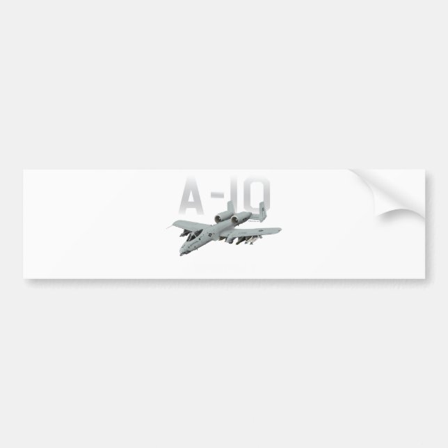 A-10 Thunderbolt II Bildekal (Framsidan)