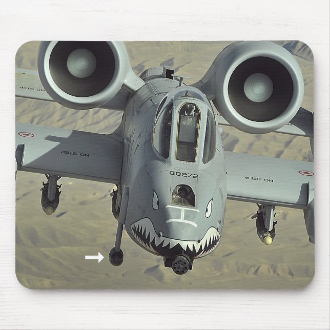A-10 Thunderbolt II Musmatta (Framsidan)
