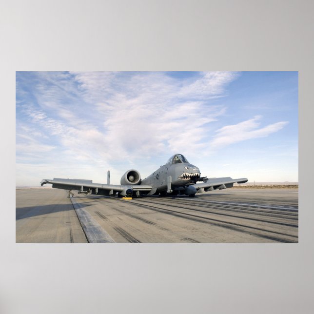 A-10 Thunderbolt II Poster (Framsidan)