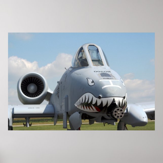 A-10 Thunderbolt II Poster (Framsidan)