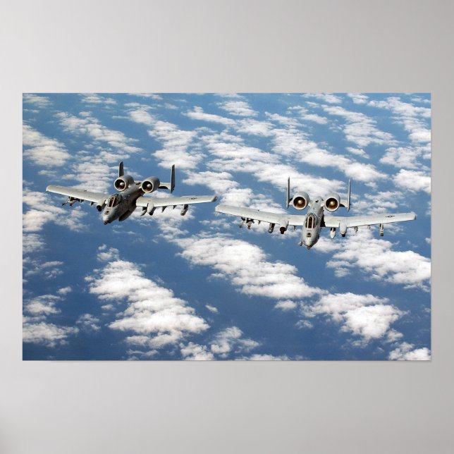 A-10 Thunderbolt II Poster (Framsidan)