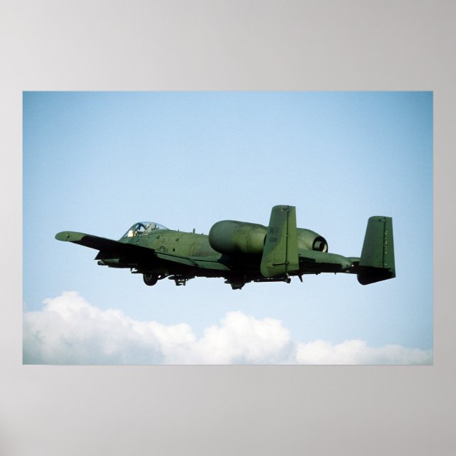A-10 Thunderbolt II Poster (Framsidan)
