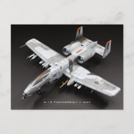 A-10 Thunderbolt II UAV Vykort