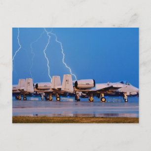 A-10 Thunderbolt II Vykort
