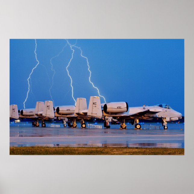 A-10 Thunderbolt IIS Poster (Framsidan)