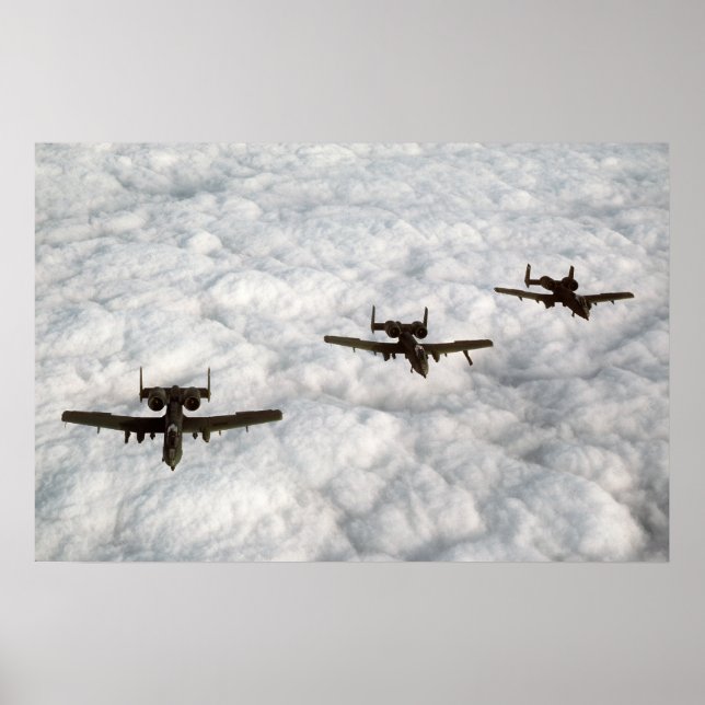 A-10 Thunderbolt IIS Poster (Framsidan)
